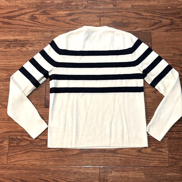 J.Crew Relaxed-fit Crewneck Sweater in Stripe Size Small - Picture 4 of 7